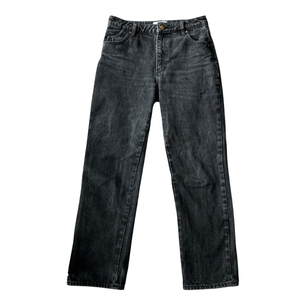 ROLLA’S Original High Rise Straight Ash Black - 28
